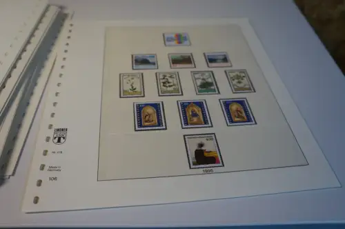Liechtenstein 1970-1995 postfrisch komplett (33460)