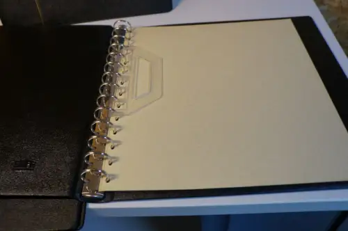 3 Safe Ringbinder schwarz 14 Ring (33457)