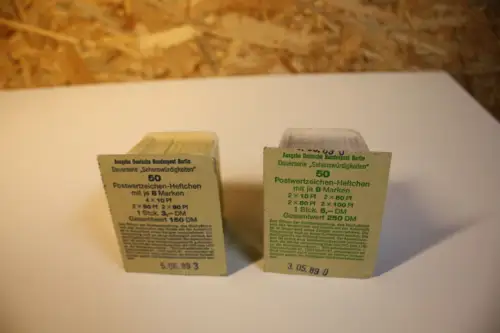 Berlin MH14+15 postfrisch je 50 Stück in der Originalverpackung (33471)