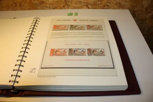 Rotkreuz Abosammlung über 70 Blatt (33472)