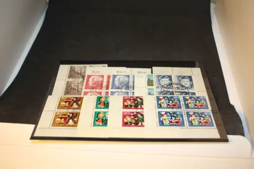 Berlin 9 Viererblöcke aus 1964 gestempelt (33484)