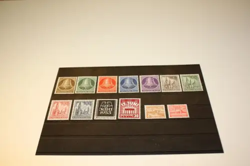 Berlin Jahrgang 1953 postfrisch komplett (33490)