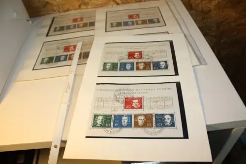Bund Lot mit 11 Stück Block 2 postfrisch / gestempelt / FDC (33488H)