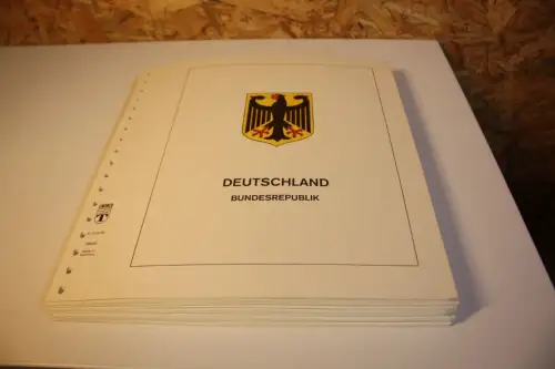 Bund 1980-1989 postfrisch + gestempelt komplett inkl. Lindner T (33499)