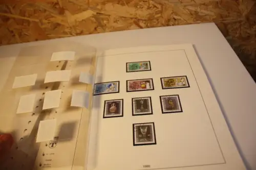 Bund 1980-1989 postfrisch + gestempelt komplett inkl. Lindner T (33499)
