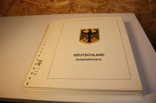 Bund 1970-1979 postfrisch + gestempelt komplett inkl. Lindner T (33500)