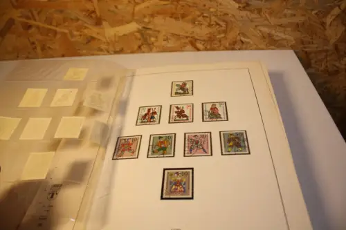 Bund 1970-1979 postfrisch + gestempelt komplett inkl. Lindner T (33500)