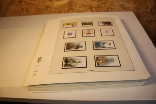 Bund 2000-2006 gestempelt ohne Selbstklebende komplett inkl. Lindner T (33501)