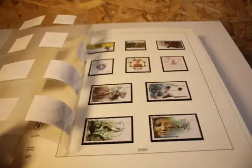Bund 2000-2006 gestempelt ohne Selbstklebende komplett inkl. Lindner T (33501)