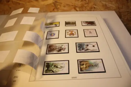 Bund 2000-2006 gestempelt ohne Selbstklebende komplett inkl. Lindner T (33501)