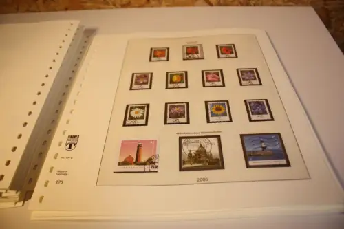 Bund 2000-2006 gestempelt ohne Selbstklebende komplett inkl. Lindner T (33501)