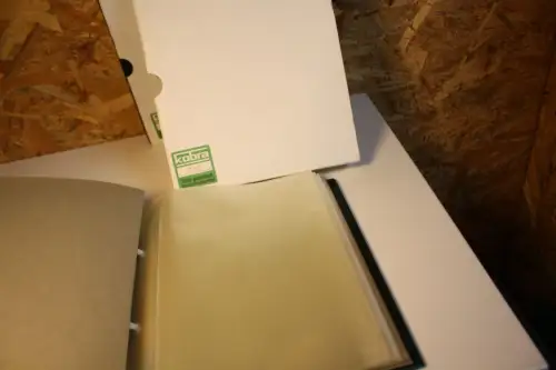 4 Kobra ETB Alben mit Hüllen in grün (33506)