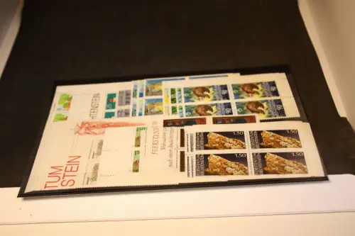 Liechtenstein Jahrgang 1989 Viererblock postfrisch komplett (33539)