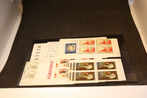 Liechtenstein Jahrgang 1988 Viererblock postfrisch komplett (33538)