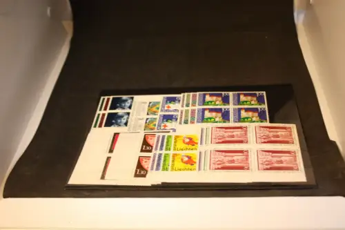 Liechtenstein Jahrgang 1975 Viererblock postfrisch komplett (33533)