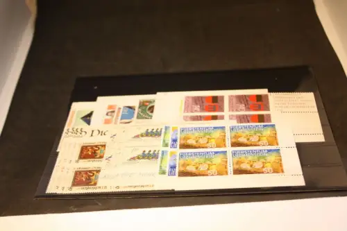 Liechtenstein Jahrgang 1987 Viererblock postfrisch komplett (33537)