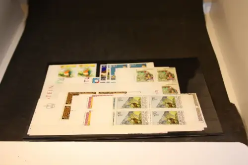 Liechtenstein Jahrgang 1986 Viererblock postfrisch komplett (33536)