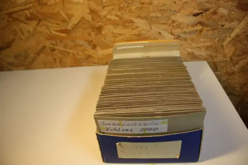 Bund Ganzsachen Karton 1971-2000 oft mehrfach (33572)