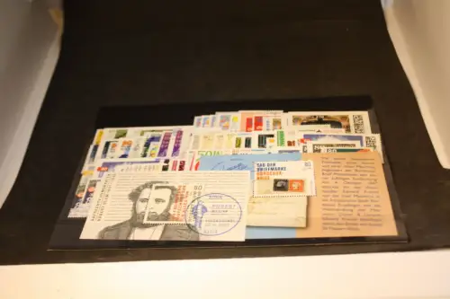 Bund Jahrgang 2021 gestempelt inkl. Selbstklebende komplett (33610)