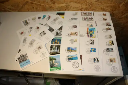 Bund Jahrgang 1993 FDC komplett (33604H)
