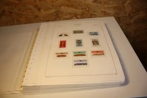 Bund 1975-1993 postfrisch komplett auf Kabe falzlos (33636)