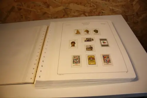 Bund 1975-1993 postfrisch komplett auf Kabe falzlos (33636)
