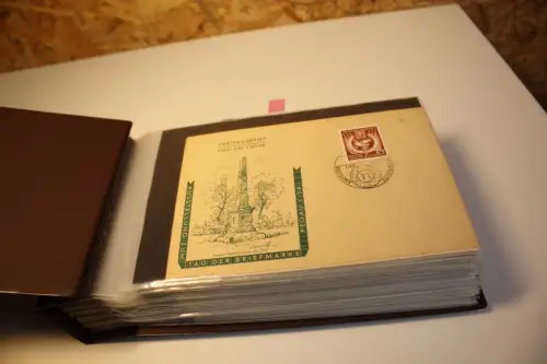 DDR Posten mit meist FDC in 3 Alben 60er Jahre (33665)
