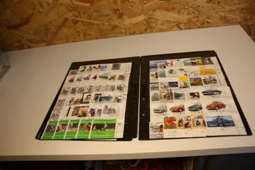 Bund 2001-2003 ohne Selbstklebende gestempelt komplett (33672H)