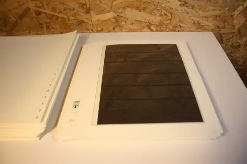 100 Lindner T Blätter versch. Streifen mit gemischten Aufdrucken (33704)