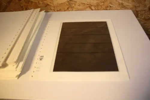 100 Lindner T Blätter versch. Streifen mit gemischten Aufdrucken (33704)