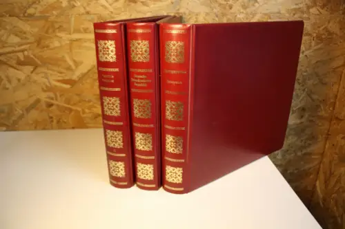 3 Borek Ringbinder rot mit Aufdruck (33720)