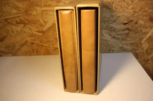 2 Safe Variant Alben + Schuber in hellbraun mit Hüllen für ETB (33733)