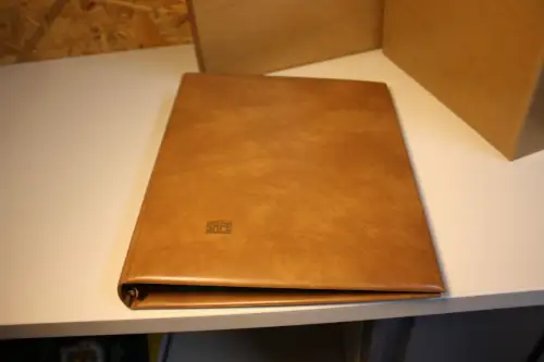 2 Safe Variant Alben + Schuber in hellbraun mit Hüllen für ETB (33733)