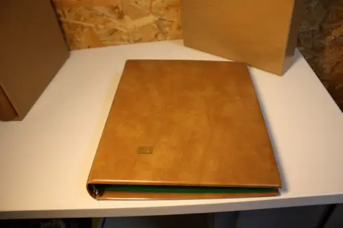 2 Safe Variant Alben + Schuber in hellbraun mit Hüllen für ETB (33733)