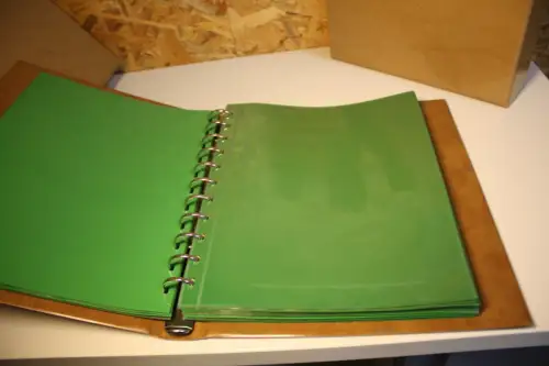 2 Safe Variant Alben + Schuber in hellbraun mit Hüllen für ETB (33733)