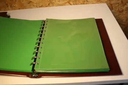 2 Safe Variant Alben in braunrot mit Hüllen für ETB (33732)