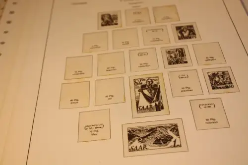 Saarland 1946-1959 Kabe falzlos (bitte lesen) (33743)