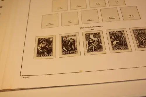 Saarland 1946-1959 Kabe falzlos (bitte lesen) (33743)