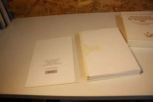 DDR Ersttagsblatt Jahressammlung 1986 (33749)