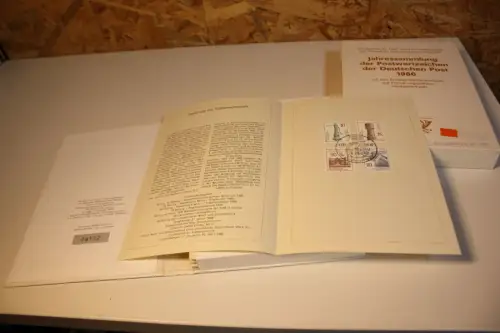 DDR Ersttagsblatt Jahressammlung 1986 (33749)