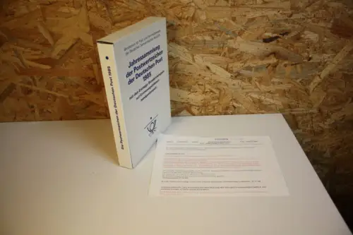 DDR Ersttagsblatt Jahressammlung 1985 (33748)