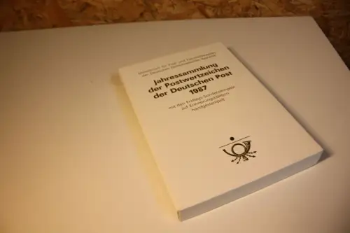 DDR Ersttagsblatt Jahressammlung 1987 (33750)