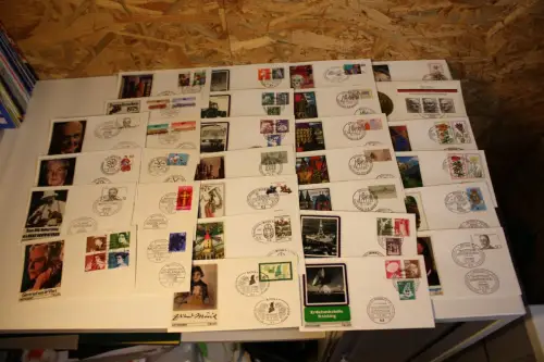 Bund Jahrgang 1975 FDC komplett (33763)