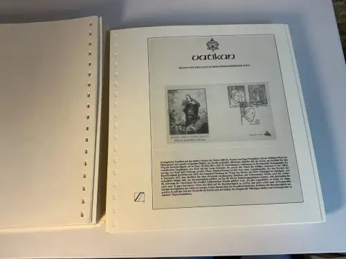 100 Lindner T Blätter versch. Streifen mit gemischten Aufdrucken (33790)