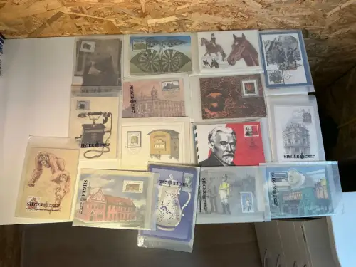 DDR 90 verschiedene Maximumkarten aus den 80er Jahren (33799)