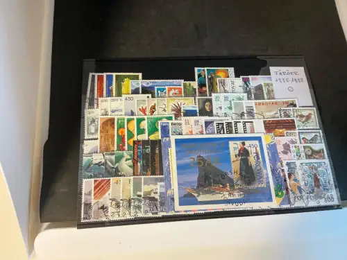 Färöer 1995-1999 gestempelt komplett (33803)