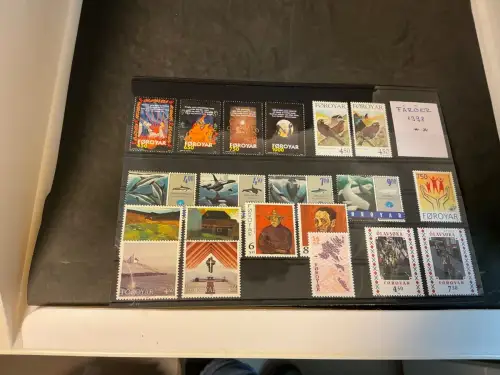 Färöer Jahrgang 1998 postfrisch komplett (33821)