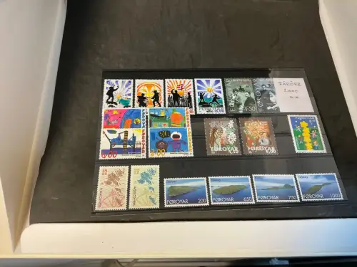 Färöer Jahrgang 2000 postfrisch komplett (33823)