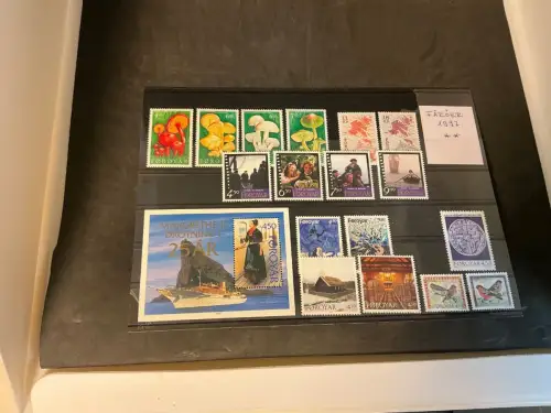 Färöer Jahrgang 1997 postfrisch (33820)