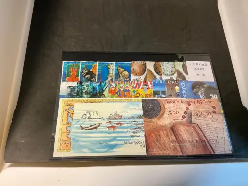 Färöer Jahrgang 2002 postfrisch komplett (33825)